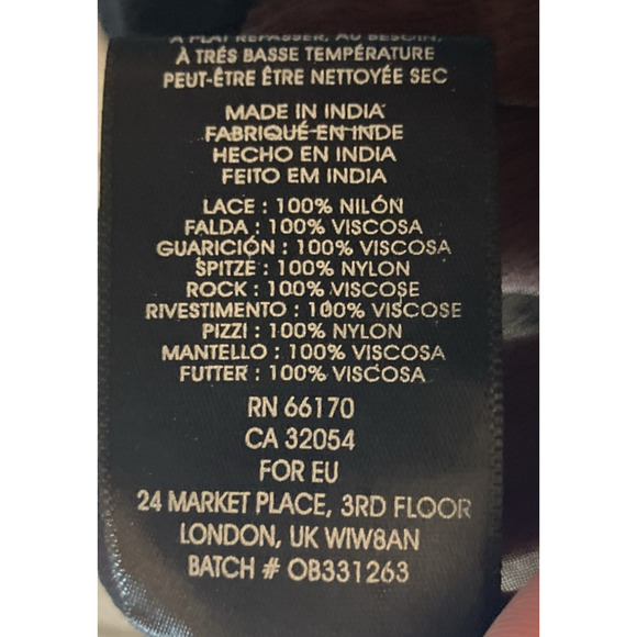 URBAN OUTFITTERS KIMCHI BLUE Lace Tank Top Blouse Goth Witchy Fairy Size Small - Picture 11 of 14